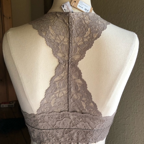 Lace Razorback Bralettes - Picture 2 of 3